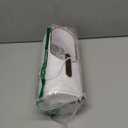 KONSIDEN Desk Fan Bladeless, 11.8 Inch Office Fan Small, Quiet, 3 Speed Adjustment, Touch Control, Easy to Clean, Desk Fans Small Quiet, Ideal for Office, Living Room, Bedroom (White/Gold)