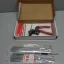 112PCS Heavy Duty 304 Stainless Steel Cable Tie Gun Kit, Includes 110PCS 11.8 Inch Metal Zip Ties, Self-Locking, UV & Corrosion Resistant, for Fence, Exhaust Pipe, Chicken Coop, Farm Use
