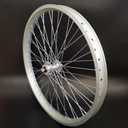 26 inch x 1.85 Heavy Duty Bicycle Rear Wheel Rim 12 Gauge, Double Wall Aluminum Alloy 48 Spokes Wheel, 26" Bike Rear Rim 135mm (Silver) Disc Brake