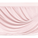 Ling's moment Powder Pink Velvet-Like Tablecloth 9Ft x 11Ft Table Cloth | Wedding Table Cloths Fit 4ft/6ft Rectangular/Round Tables for Sweetheart Table Decorations, Wedding Reception, Bridal Shower