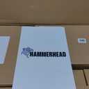 HammerHead Showers Dual Shower Head Combo, 10-Inch Rainfall & 3-Flow Handheld, Matte Black, 2.5 GPM (Missing H/C Plate)