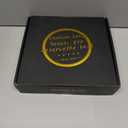 10" Gold Lazy Susan for Table Top, Oak Wood Lazy Susan Turntable Organizer for Dining Coffee Table Centerpiece Bar Decor Kitchen Countertop Bathroom Vanity Decorative Tray for Perfume Jewelry Round