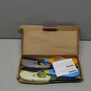 Butane Lighter, 4pcs Refillable Long Flame Lighter for BBQ Candle(No Butane Inside) (Blue)