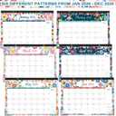 3 x 2026 Desk Calendar - Jan 2026 - Dec 2026, Large Monthly Desk Calendar 12 Months, 17" x 12", Desk Pad, Large Ruled Blocks, To-do List & Notes, Best Desk/Wall Calendar 2026 for Planning or Organizing