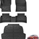 KARPAL Floor Mats Fit for Toyota Corolla 2020-2026 Sedan/Sedan Hybrid (Not for Hatchback and Cross), Custom Fit All Weather TPE Floor Liners, 1st & 2nd Row & Cargo Liner, Corolla Accessories