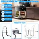 NEW WP9760774 9760774 Range Oven Bake Element Compatible with Whirlpool Kitchenaid Range Stove Ovens Coil Parts,WP9760774 8301514 KEBS207SSS04 Kitchenaid Oven Heating Element Coil 1201761 Elements