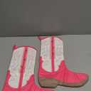 Soulchen 2 Pcs Pink Cowboy Boot Stocking 20 Inches Christmas Western Stocking Cowgirl Hanging Decor for Christmas Stuffers