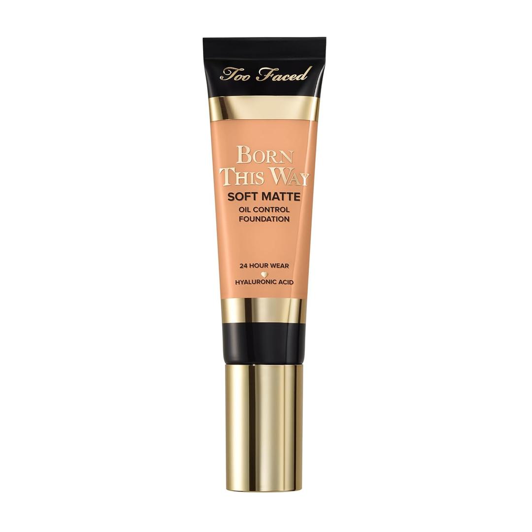 Born This Way Soft Matte Foundation | Hydrating, Oil Control, Long Lasting + Waterproof, 1.01 fl. oz. (10 Warm Nude (Very Light with Neutral Undertones))