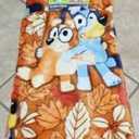 Bluey All Over Hugs Amp Leaves Throw, 50in x 70in