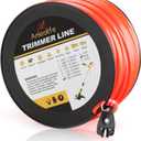 A ANLEOLIFE 3-Pound Commercial Square .155-Inch-by-280-ft String Trimmer Line in Spool,with Bonus Line Cutter, Orange