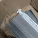 UNISHADES 100% Blackout No Tools No Drill Cordless Roman Shades for Windows, Size 35 3/4" W  60" H (for Windows 36" W  60" H) Blackout - Grey