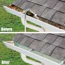 24FT Reach Telescoping Gutter Cleaning Tools from The Ground