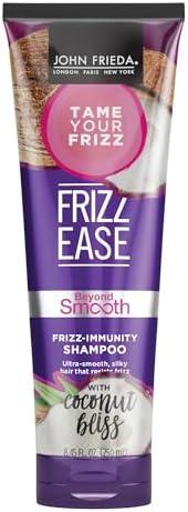 John Frieda Frizz-Immunity Shampoo with Pure Coconut Oil - Prevents Frizz and Anti-Humidity, 8.45 Ounces