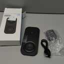 Wireless Charging Pad, JoyGeek Wireless Charger for Samsung S23 Note 20, Galaxy Watch 5/4/3,Active 2/1, Charging Station for Galaxy Buds 2/+/Pro/Live (Ink Black)