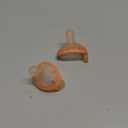 Baby Pacifiers 3 Month, 6 Month Breast-Like Shape Soft Silicone Newborn Pacifiers with Large Air Holes, BPA Free