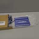 4 Pcs Mahjong Racks with Pushers & Storage Bags, Clear Acrylic All-in-One Mahjong Pushers and Racks, Modern American Mahjong Accessories with Line Finder (Transparent)