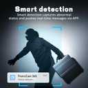 KKB No WiFi Security Camera, 4G LTE Cellular Solar Cameras Outdoor with Built-in SIM, 2K Wireless Battery Powered Camera, No Internet Needed, PIR Motion Sensor, Color Night Vision, 2-Way Audio