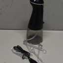 Water Dental Flosser, Portable Oral Irrigator with 300ML Water Tank, IPX7 Waterproof, Rechargeable, 4 Modes for Deep Teeth Cleaning, Travel-Friendly (Black)