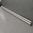 AOSKY Cordless Zebra Blinds for Windows Pull Down Roller Window Shades Dual Layer Light Filtering Privacy for Day and Night, Free-Stop Door Shades for Home Easy to Install (45" W X 72" H, White)