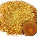 Eye Candy Pigments Premium Gold Mica Powder - Kula Gold (25gr) - for Epoxy, Resin, Soap, Paint, Woodworking, Acrylic Pouring, Bath Bombs, Fishing Lures - DIY Arts and Crafts Additive