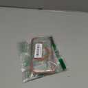 DEERLAMN Strong Magnetic Case for iPhone 17 Pro 6.3-Inch,[Compatible with Magsafe][Military Grade Drop Protection] Clear Slim Shockproof Protective Phone Cover-Transparent+Orange