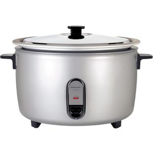 Panasonic Commercial Electric Rice Cooker, 208V Extra-Large Capacity 80-Cup (Cooked), 40-Cup (Uncooked) with One-Touch Operation - SR-GA721L - Silver