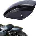 Motorcycle 7 inch Rear Short Fender For Harley Sportster XL883 XL1200 1986-2023 (Gloss Black - ABS Plastic Mudguard)