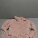 Amazon Essentials Girls' Faux Fur Jacket, Mauve, Medium, 8Y