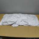 100 Pcs White Washable Removable Universal for Wedding Party Dining Banquet Polyester Spandex Stretch Slipcovers Chair Covers
