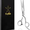 High-end Professional Extremely Very Sharp Barber Hair Cutting Scissors Hairdresser Shears For Hair 6 Inches Haircut Scissor Made Of Stainless Steel Alloy For Hairdressing Salon and Home Use