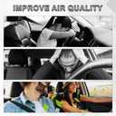 FUN-DRIVING Comb Engine Cabin Air Filter for Toyota Highlander 2025 2024 2023 2022 2021 2020 (Except Hybrid)