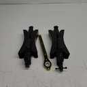 Camper Wheel Chock X Shaped RV Chocks Stabilizer for Travel Trailer,Anti-Move Tire Wheel Chock with Accessories-Pair