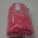 OLANLY Bathroom Rugs 36x24, Extra Soft Absorbent Chenille Bath Rugs, Rubber Backing Quick Dry, Machine Washable Bath Mats for Bathroom Floor, Tub and Shower, Home Decor Accessories, Hot Pink (36" x 24", Hot Pink)