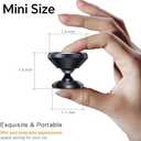 Coolpow2 Packs Magnetic Phone Holder for CarStrong Magnet Phone Holders for Your Car Phone Holder Mount4 Metal Plate Universal Car Accessories for Women Men for iPhone Samsung Speakerphones