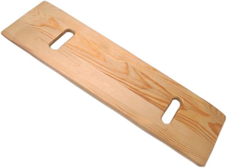 Slide Transfer Board with Handles,FSA Eligible,Made of Heavy-Duty Wood,Mobility Aid for Senior and Handicap,Load Capacity Up to 500 lbs,2480.75" (24 * 8 * 0.75)