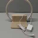 Vivilumens Sunrise Alarm Clock Wireless Charger, 10 White Noise Sound Machine Alarm Clock with 30/60/90 Mins Timer, 3 Levels Touch Night Light Dual Clocks for Heavy Sleeper Bedroom Decor Gifts for Her