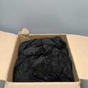 Bean Bag Cover (No Filler), Faux Fur Comfy Bean Bag Covers for Adults, Washable Beanbag Chair Cover, Fluffy Plush Giant Bean Bags Chairs Covers for Teens Kids Girls, Anti-Slip,Black