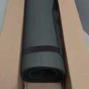 Yoga Mat Non Slip Anti-tear,extra thick-2/5 inch10MMHigh Resiliency Professional POE Yoga Mats for Women Men Kids,72"x24"inch,Workout, Yoga, Pilates and Floor Exercise, with Carrier Strap (Deep green+Gray.)