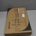 Universal Swivel/Table Top TV Stand 27 to 60 inch TVs 80 Degree Swivel, 4 Level Height Adjustable, Heavy Duty Tempered Glass Base, Holds up to 99lbs Screens, HT04B-001