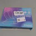 Itopan Stitch Gun for Clothes, Tagging Gun for Clothing Quick Fixes - Price Tag Gun with 6 Fine Needle, 1000 Black Fasteners & 1000 White Fasteners DeepSkyBlue1+Coral