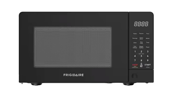 FRIGIDAIRE 0.9-Cubic-Foot Microwave Oven, Black