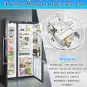 WR09X20002 Refrigerator Temperature Control Thermostat Replacement Parts Fits for GE Refrigerator, Replaces AP5806677 WR09X10027 WR09X10042 WR09X10043 WR09X10109 WR09X10133 etc.
