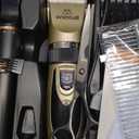 oneisall Dog Grooming Kit for Heavy Thick Hair&Coats/Low Noise Rechargeable Cordless Waterproof Dog Clippers for Grooming Animals&Pets/Pet Shaver with Stainless Steel Blade and Paw Trimmer