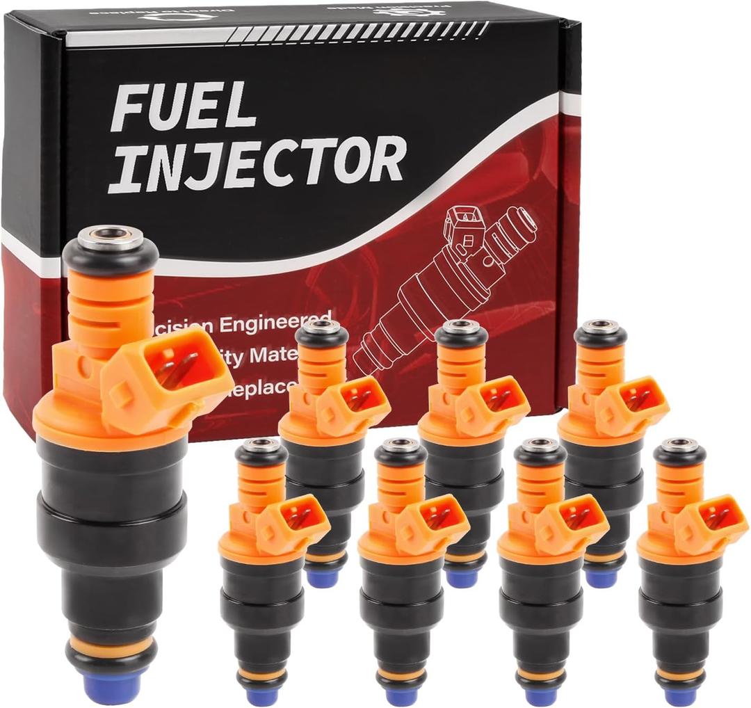 Fuel Injectors Compatible with F150 F250 F350 E150 E250 E350 Mustang Bronco Crown Victoria Expedition Excursion Grand Marquis 4.6L 5.0L 5.4L 5.8L Replace 0280150943, 0280150939, 0280150909