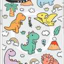 for iPhone 12 Case/iPhone 12 Pro Case,Compatible with MagSafe,Cute Design Dinosaur Print Pattern,Magnetic Shockproof Protective Mag Safe Clear TPU Bumper Cases Cover for Women Girls