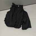 YEOREO Women Long Sleeve Workout Jumpsuit Zip Up Romper Bottom Pants Bodysuit Bodycon Sexy One Piece (Large, Black)