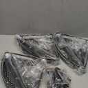 HapiRm Standing Corner Shower Caddy - 3 Tier Shower Organizer Corner with Soap Holder and 4 Hooks, Rustproof Bathroom Storage Shelves with Adhesives, Black