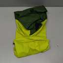 BRKURLEG Dog Raincoat for Small Medium and Large Dogs Waterproof Dog Rain Jacket Adjustable Hooded Dogs Raincoat Pet Rain Coat Poncho with Leash Hole, Reflective Strip, Green, Large