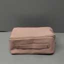 Women's Travel PU Leather Cosmetic Bag - Large Capacity Convenient Toiletry Storage Solution