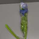 6pcs Artificial Poppy Flowers Silk Fake Poppy Flowers with Stems Faux Spring Flowers Real Touch Flowers for Home Table Centerpieces Floral Arrangement Wedding Bouquet Mixed Decoration (Blue-white)